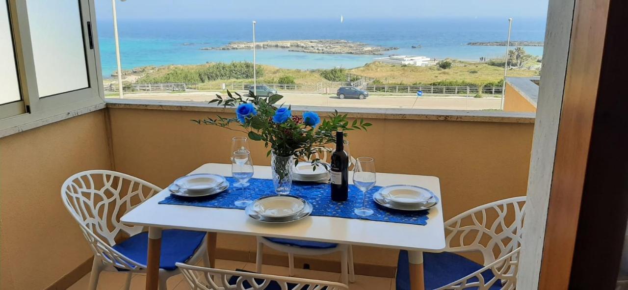 Bilocale Punta Rosa - Fronte Spiaggia Otranto Eksteriør billede