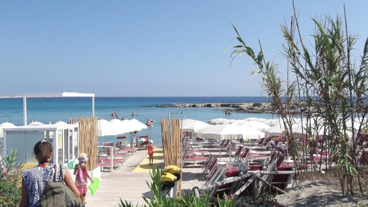 Bilocale Punta Rosa - Fronte Spiaggia Otranto Eksteriør billede