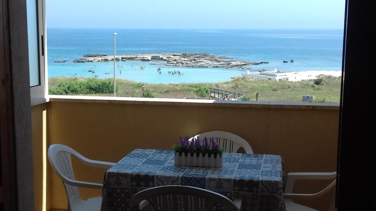 Bilocale Punta Rosa - Fronte Spiaggia Otranto Eksteriør billede